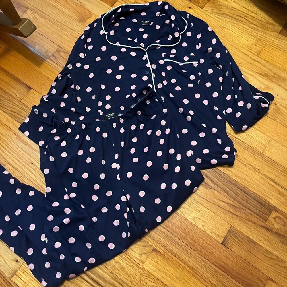 Kate Spade long pj set - Picture 2 of 3